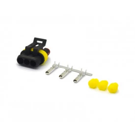 Conector Selado Automotivo 3 Vias Fêmea  - LW-66502S0331