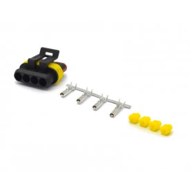 Conector Selado Automotivo 4 Vias Fêmea - LW-66502S0431