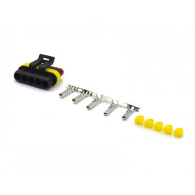 Conector Selado Automotivo 5 Vias Fêmea  - LW-66502S0531