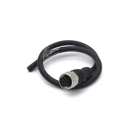 Conector M12 IP68 Fêmea 8 Vias com Rabicho - MA12FAHD08ST03CB25