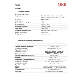 Relé 24Vcc MKB-2H HAT 902CS