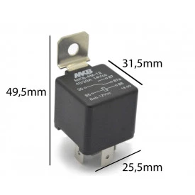 Relé 12Vcc MKB-7M