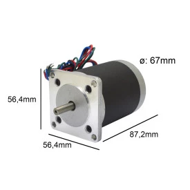 Motor de Passo Bipolar 12.5kg - Cód. Motor 32