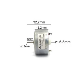 Motor DC 4 a 14V 5500 RPM