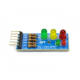 Módulo Semáforo Compatível com Arduino - P21 - GC-72