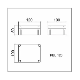 Caixa Plástica - PBL120 - Patola