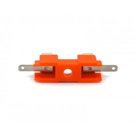 Porta Fusível Laranja Solda Fio PF-11750 - Fusi-Bras