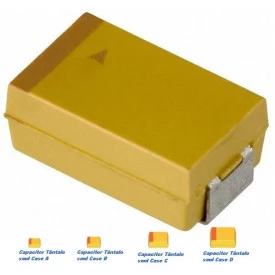 Capacitor Tântalo 10uf/16v - Case C