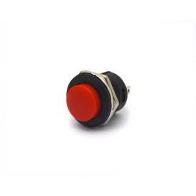 Chave Push-Button ON Sem Trava Momentânea (NA) - Diversas Cores - R13-507