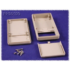 Caixa Plástica em ABS RH3015 com compartimento para bateria Original Hammond