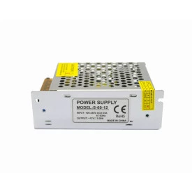 Fonte de Alimentação Chaveada 12V/5A Entrada 100-240V 47-63Hz 60W - S-60-12 - 39.1.168