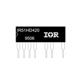 Circuito Integrado IR51HD420 - SIP9 - IR