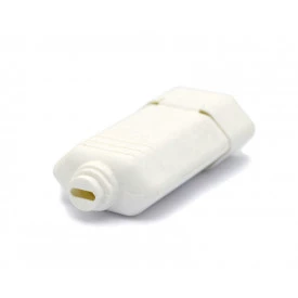Tomada Desmontável Branca 2P+T A/C 10A/250V - TMD1-3 - Margirius