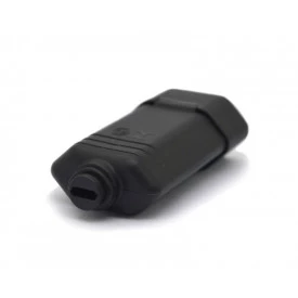 Tomada Desmontável Preta 2P+T A/C 10A/250V - TMD1-3 - Margirius
