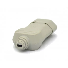 Tomada Desmontável Cinza 2P+T A/C 20A/250V - TMD2-3 - Margirius