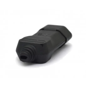 Tomada Desmontável Preta A/C 2P+T 20A/250V - TMD2-3 - Margirius
