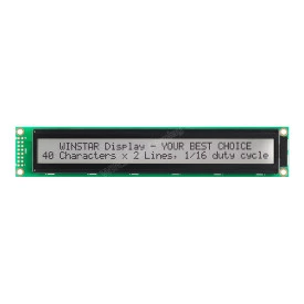 Display LCD 40x02 Verde com Luz de Fundo (Back Light) WH-4002A-YYH-JT - Winstar