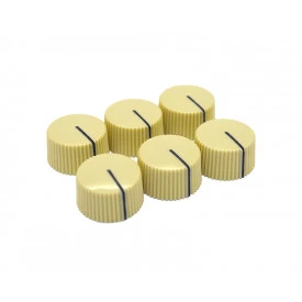 Knob com Parafuso Original Fender Creme  FNDVW/05A200 - Embalagem com 6 Knobs