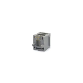 Conector Jack RJ45 YH52-10 6P4C 90º com 04 Vias