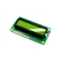 Display LCD 16x02 Verde com Luz de Fundo (Back Light) WH-1602A-YYH