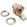 Jack J10 Mono Switchcraft 1/4" com rosca curta circuito fechado 12A - Cód. 10B020