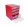 Gaveteiro CG510 Vermelho  10 Gavetas - Magus