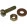 Kit de parafusos M3 3X12 para TO-3 - Pacote com 10 conjuntos.