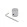 Knob de Metal com Parafuso Alllen - Prata - C-1012 - Daier Knobs