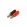 Pino Banana - Cores Preto e Vermelho 4mm - JL14008A - Jiali