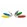 Pino Banana 4mm - Diversas Cores - PB-084 - Fusi-Bras