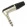 Conector P10 estéreo macho angulado 90º de cabo com 3 pólos - RP3RC - Rean by Neutrik