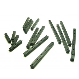 Kit Vigas 3D Termoplástico Preto 022  - Modelix