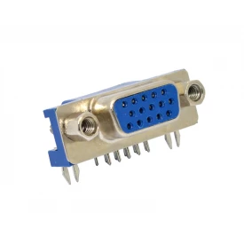 Conector DB15 Fêmea  PCI VGA 90º - 025-9703
