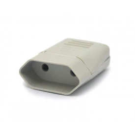 Tomada Móvel Cinza 2P 10A/250V - 049EP 