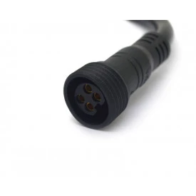 Conector Circular à Prova D'Água Fêmea 4 Vias - AH-M19-0504FFP