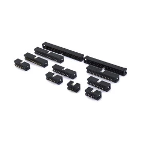 Conector Header Perfil Baixo 180° 103-XGSK - 6 a 60 Vias - Penzel
