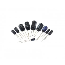 Capacitor Eletrolítico de 10uF - 16V a 450V