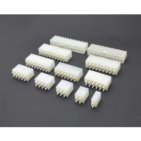 Conector Macho JS-1150 180º Mini fit Passo de 4.20mm - 2 a 24 Vias