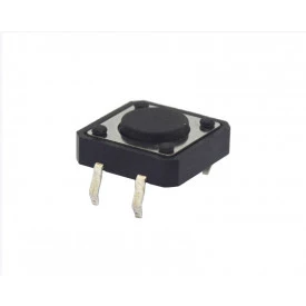 Chave Táctil com 4 Terminais 12X12X4,3mm 180º - KFC-A06