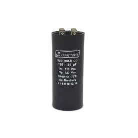 Capacitor de Partida 130-156uF/110Vac 50/60Hz 36x90.3mm - PM1-10