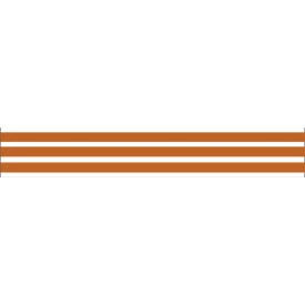 Fita Elétrica - Eletrofita Adesiva EF 9x3 Três Pistas, equivalente ao fio de 1,5 (110/220V) 15A - Preço Por Metro - Eletrofitas