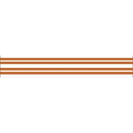 Fita Elétrica - Eletrofita Adesiva EF 5x4 Quatro Pistas ideal para instalação de home theater - Áudio - Preço Por Metro - Eletrofitas