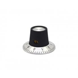 Knob Numerado (0-09) Preto - KN-135A 