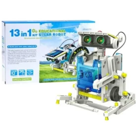 Kit Educacional Robô Solar - 13 EM 1 - Facíl de Montar - WP102615