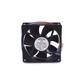 Microventilador RT-080-12VDC 80x80x25mm Sleeve/Bucha - 14.204 - Nework