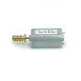 Motor DC 24V 10.200 RPM com rosca sem fim - Cód. Motor 14.B
