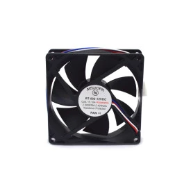 Microventilador RT-092-12VDC 92x92x25mm Rolamento - 15.104 - Nework