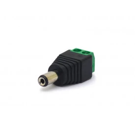 Plug P4 2,1x5,5x12mm para Borne Macho 2 Vias - 15.2.10/64.1.501