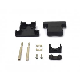 Capa Plástica para DB15 Preto Kit Longo - 15TATP
