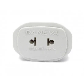 Adaptador Universal 2P 10A/250V - REF.1658 - Daneva
